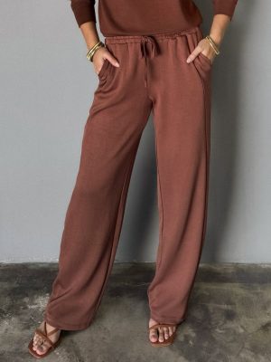 Lena Sweatpants in Chestnut