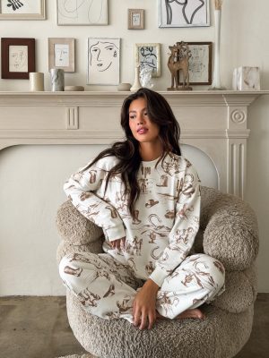 Memphis Western Print Sweatpants